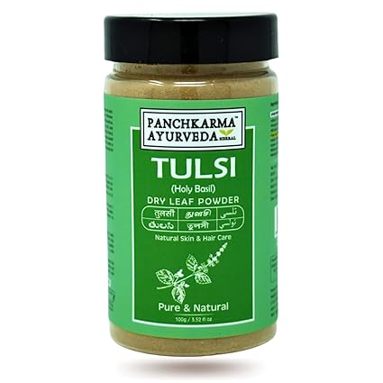 Panchkarma Ayurveda Herbal & Natural Tulsi Leaf Powder |Basil