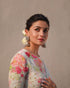 Vasthrlay Textile Digital Unstitched White Free Ethnic Wear