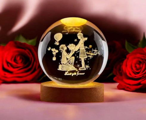 Crystal Ball Led Night Light
