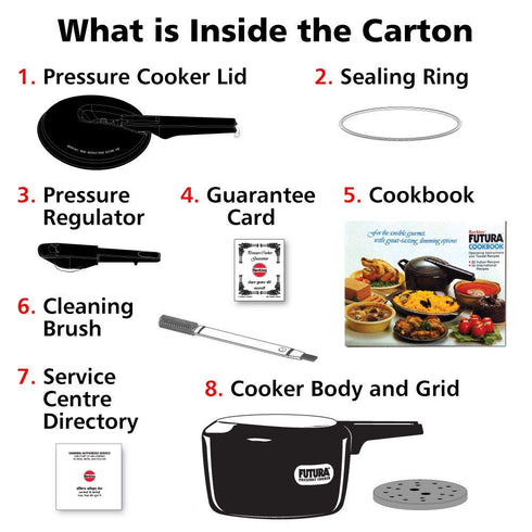Hawkins Futura 3 Litre Pressure Cooker