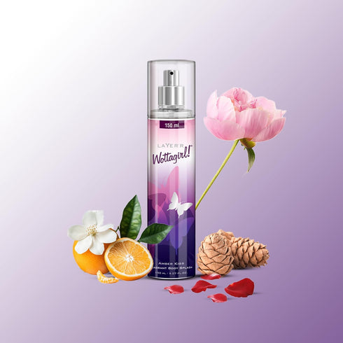 Layer'r Wottagirl Amber Kiss Body Splash