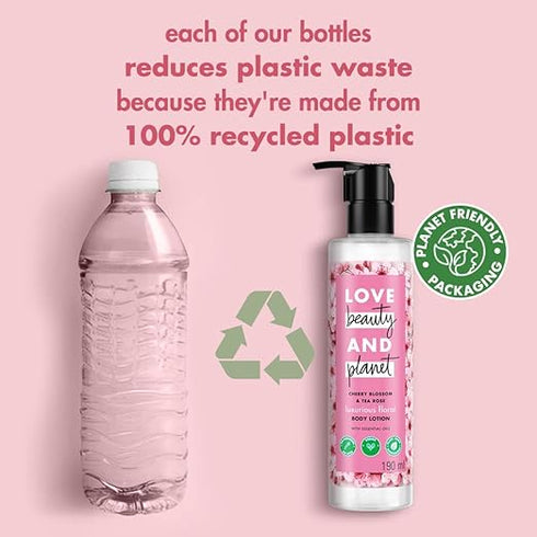 Love Beauty And Planet Cherry Blossom and Tea Rose Body Lotion