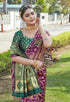 Vasthrlay Lavender Kanjivaram Saree