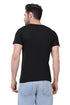 Caseria Men's Round Neck Cotton Half Sleeved T-Shirt