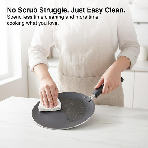 Prestige Aluminium Omega Select Plus Non-Stick Concave Tawa