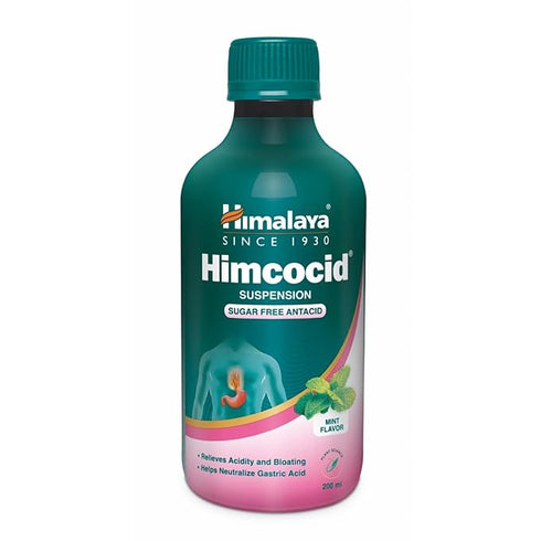 Himalaya Himcocid Sugar Free Suspension - Antacid Mint