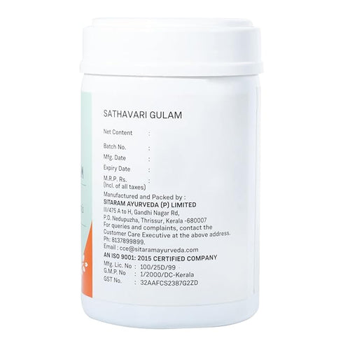 Sitaram Ayurveda Sathavari Gulam