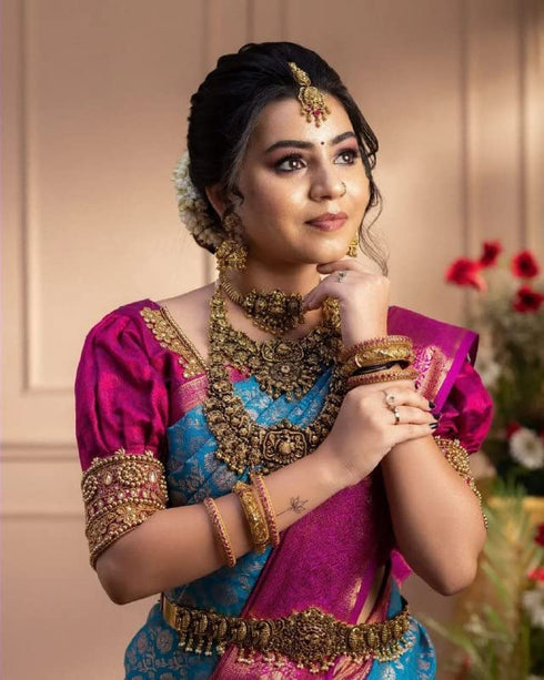 Vasthrlay Kanjivaram Wedding Saree