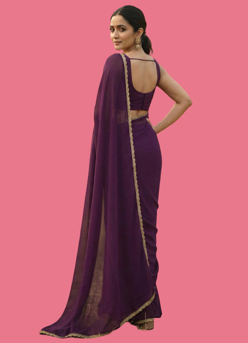 Vasthrlay Decorative Unstitched Saree