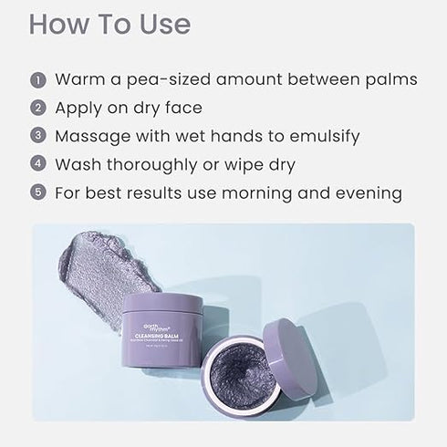 Earth Rhythm Deep Pore Charcoal Cleansing Balm