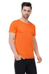 Caseria Men's Round Neck Cotton Half Sleeved T-Shirt