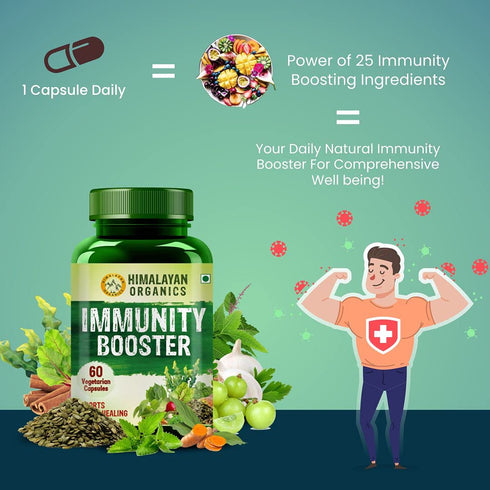 Himalayan Organics Immunity Booster Vegetarian Capsules
