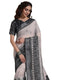 Vasthrlay Weaving Printed Beige Saree