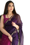 Vasthrlay Banarasi Printed Unstitched Saree