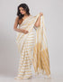 Vasthrlay Handloom Striped Running Attached