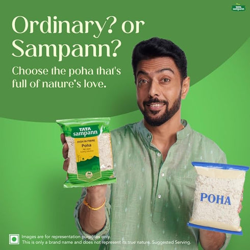 Tata Sampann, High in Fibre Poha(Thick)
