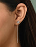 CLARA 925 Sterling Silver Drop Earrings