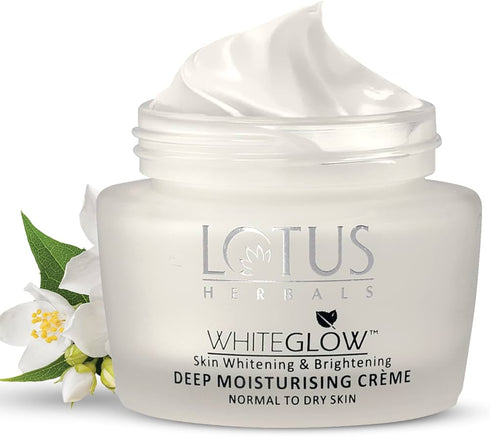 Lotus Herbals White Glow Skin Whitening And Brightening Deep Moisturising Crème
