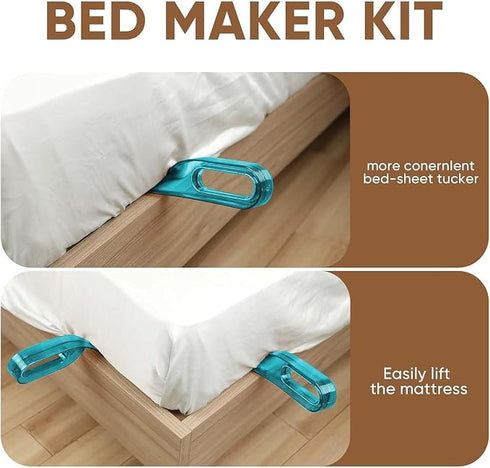 Premium 11 inch 2 Pack Bedsheet Tucker Tool for Bed Making