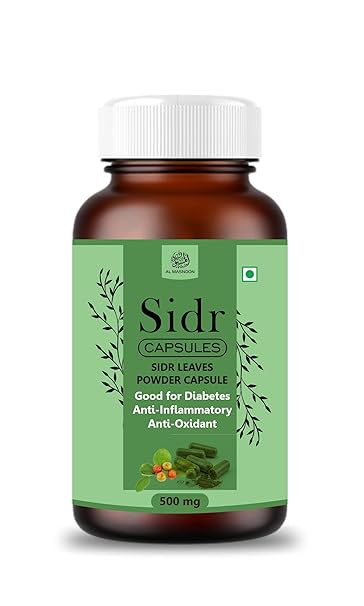 Al Masnoon Sidr Capsules | Sidr Leaves Capsules 500mg | Beri Leaves capsule