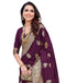 Vasthrlay Banarasi Kanjivaram Unstitched Pink Saree