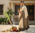 Vasthrlay Charcoal Banarasi Geometric Unstitched