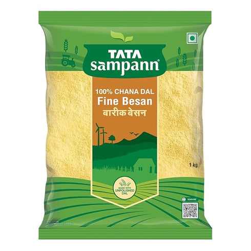 Tata Sampann 100% Chana Dal Fine Besan, Gram Flour