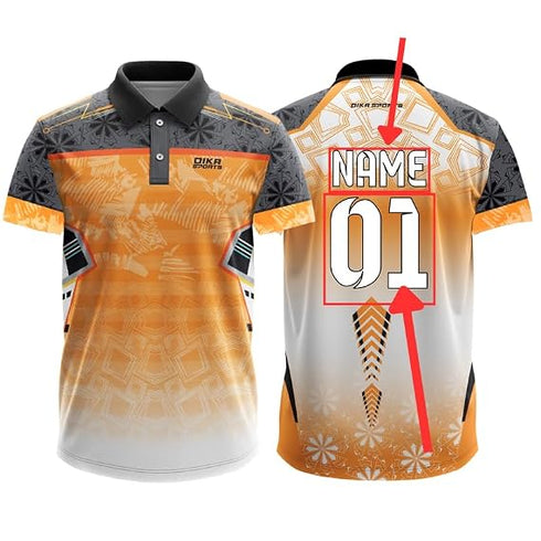 Dika Sports Customize Cricket Sports Jersey T-Shirt For Men Add Name Number Kids Tshirt