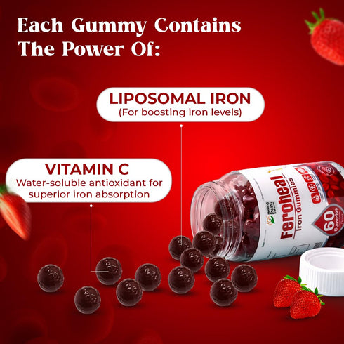 Healing Pharma Feroheal Iron Gummies