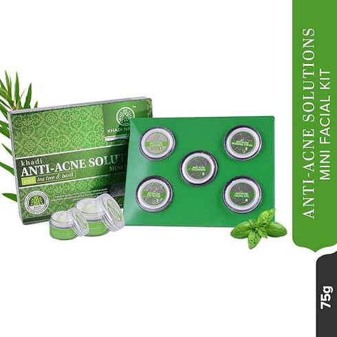 Khadi Natural Anti Acne Solutions Mini Facial Kit