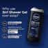 Nivea Men's Shower Gel Deep Impact Cleansing Body Wash