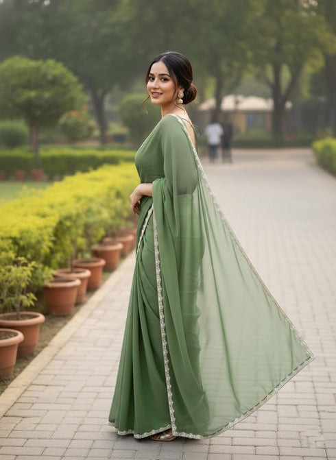 Vasthrlay Border Saree
