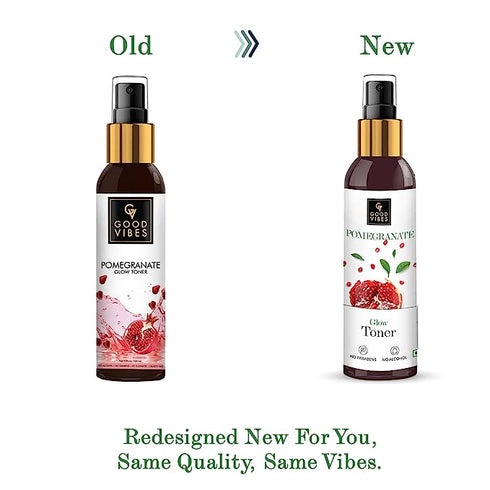 Good Vibes Glow Toner Pomegranate