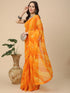 Vasthrlay Georgette Leheriya Embroidered Rani Saree