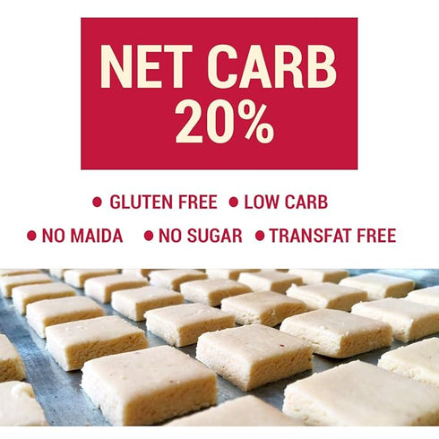 NutroActive Desi Ghee Keto Kaju Barfi 200g