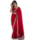Vasthrlay Chanderi Printed Off White Off White Saree