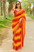 Vasthrlay Fashion Georgette Geometric Green Ethnic Wear