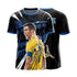 Ronaldofan Black Yellow Football Jersey | Goat Edition Overhead Kick Design | Personalized Custom Name & Number Soccer Jersey For Men| Women & Kids