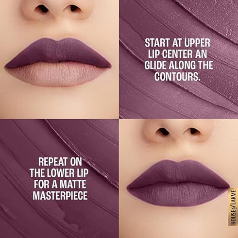 Lakme 9TO5 Primer + Matte Lip Color MM2 Garnet Punch