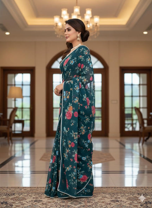 Vasthrlay Georgette Unstitched Lightweight Lightrama