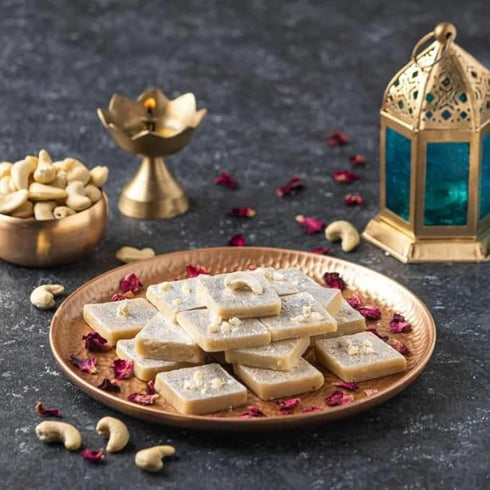 Magicleaf Sugar Free Kaju Katli Dessert