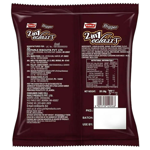 Parle 2 In 1 Eclairs Toffee