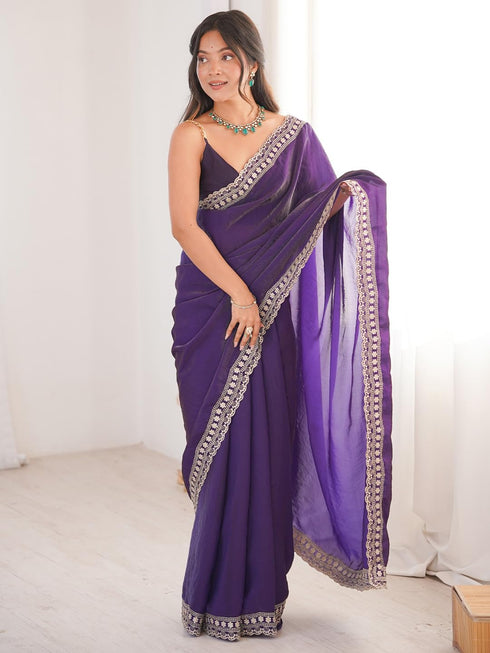 Vasthrlay Embroidered Unstitched Kr Ethnic Wear
