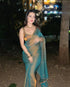 VasthrlayBoarder Unstitched Chhaava Gajari Free Ethnic Wear