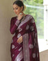 Vasthrlay Banarasi Traditional Unstitched Saree