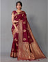 Vasthrlay Banarasi Embroidery Unstitched Saree