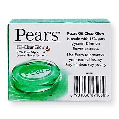 Pears OilClear Glow Bathing Bar