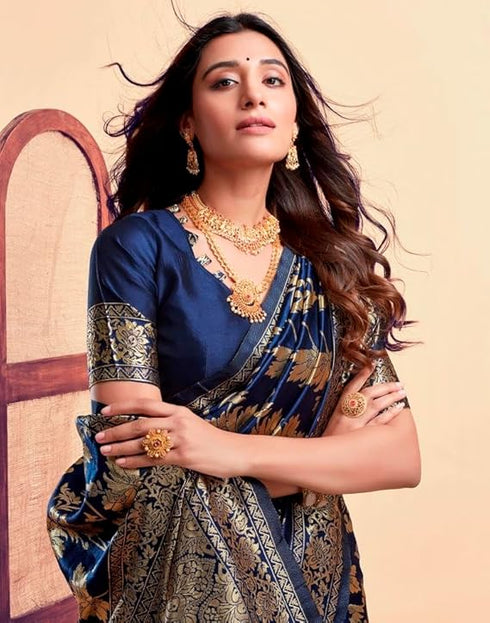 Vasthrlay Kanjivaram Saree Banarasi S