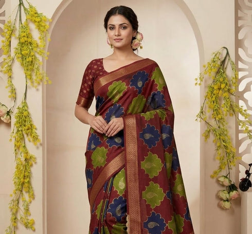 Vasthrlay Masmellow Paisley Lightweight Unstitche