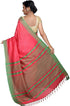 Vasthrlay Handloom Bhagalpuri Blouse Redies Pink
